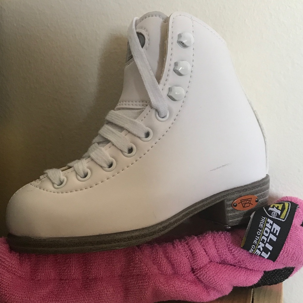Riedell Toddler figure skates worn once